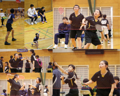 県西大会バドミントン